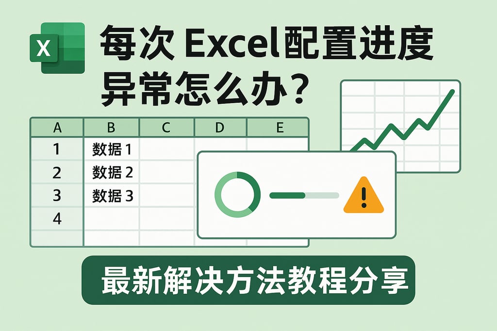 每次 Excel 配置进度异常怎么办？最新解决方法教程分享